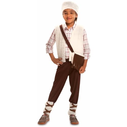 My Other Me Hirten-Kostüm für Kinder, mit Mütze, Weste, Linkshänder und Stulpen in Weiß und Braun, Größe 7-9 Jahre. Erleben Sie die Magie der Weihnachtsfeier. My Other Me Hirten-Kostüm für Kinder, mit Mütze, Weste, Linkshänder und Stulpen in Weiß und Braun, Größe 7-9 Jahre. Erleben Sie die Magie der Weihnachtsfeier. von My Other Me