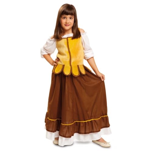 My Other Me Kinder-Kostüm für Mädchen, Größe 5-6 Jahre. Inklusive weißem Hemd, gelber Weste und braunem Rock mit weißem Saum und goldfarbenem Detail. Perfekt für Partys und Spiele. My Other Me Kinder-Kostüm für Mädchen, Größe 5-6 Jahre. Inklusive weißem Hemd, gelber Weste und braunem Rock mit weißem Saum und goldfarbenem Detail. Perfekt für Partys und Spiele. von My Other Me