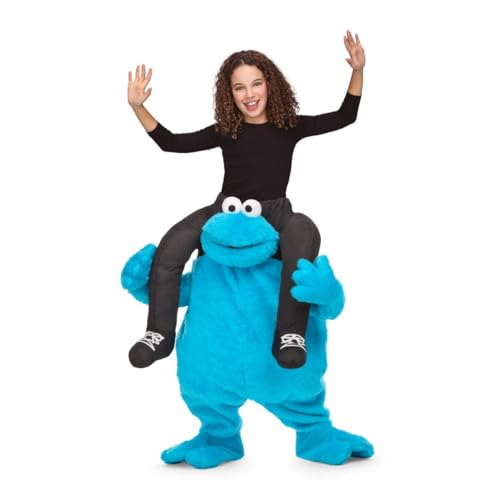 My Other Me Kinder-Kostüm mit Keksmonster, Einheitsgröße, inklusive Hose in Form des Charakters, simuliert, dass das Kind auf den Schultern getragen wird. My Other Me Kinder-Kostüm mit Keksmonster, Einheitsgröße, inklusive Hose in Form des Charakters, simuliert, dass das Kind auf den Schultern getragen wird. von My Other Me