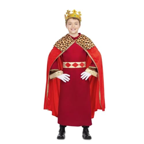 My Other Me Kinderkostüm König des Zauberers mit Umhang, Robe und rotem Gürtel, Größe 12-24 Monate, ideal, um die Magie von Weihnachten mit der Familie zu erleben My Other Me Kinderkostüm König des Zauberers mit Umhang, Robe und rotem Gürtel, Größe 12-24 Monate, ideal, um die Magie von Weihnachten mit der Familie zu erleben von My Other Me