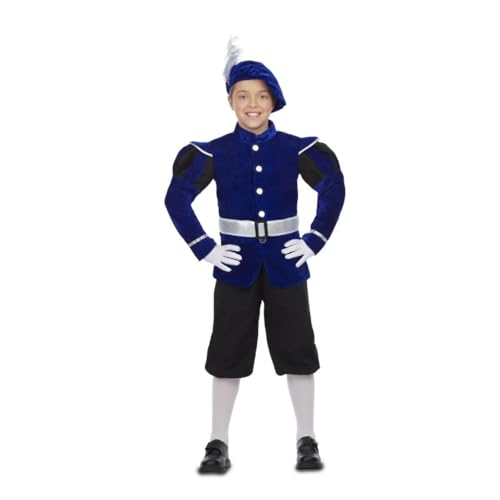 My Other Me Kostüm für Kinder, Unisex, mit Mütze, Jacke, Gürtel und Hose in Blau und Schwarz, Größe 3-4 Jahre. Entdecken Sie die magische Welt mit diesem bezaubernden Märchen-Kostüm von My Other Me