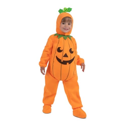 My Other Me Kürbis-Kostüm für Kinder, Unisex, mit Mütze, Overall mit gefülltem Bauch und Söckchen, orange und schwarz, Größe 3-4 Jahre, perfekt für Halloween oder Herbstpartys My Other Me Kürbis-Kostüm für Kinder, Unisex, mit Mütze, Overall mit gefülltem Bauch und Söckchen, orange und schwarz, Größe 3-4 Jahre, perfekt für Halloween oder Herbstpartys von My Other Me