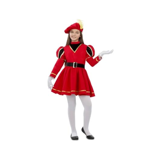 My Other Me Mädchenkostüm mit Mütze, Kleid und Gürtel in Rot, Größe 3-4 Jahre. Perfekt, um auf jeder Party im Mittelpunkt zu stehen. My Other Me Mädchenkostüm mit Mütze, Kleid und Gürtel in Rot, Größe 3-4 Jahre. Perfekt, um auf jeder Party im Mittelpunkt zu stehen. von My Other Me