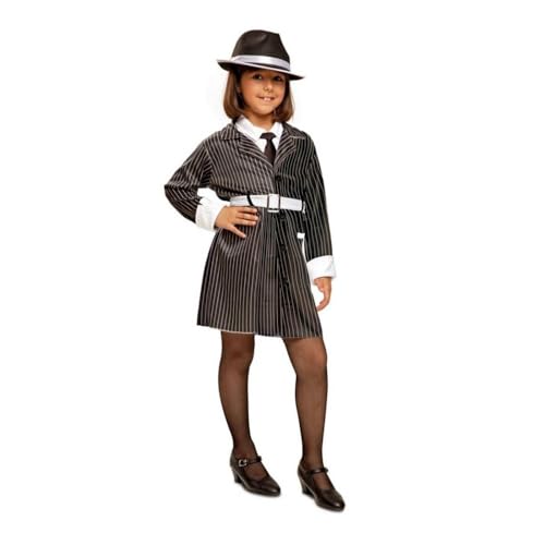 My Other Me Mafiosa-Kostüm für Mädchen, mit Kleid, Hemd und Gürtel, schwarz und weiß, Größe 3–4 Jahre, perfekt für eine geheimnisvolle Abenteuerwelt My Other Me Mafiosa-Kostüm für Mädchen, mit Kleid, Hemd und Gürtel, schwarz und weiß, Größe 3–4 Jahre, perfekt für eine geheimnisvolle Abenteuerwelt von My Other Me