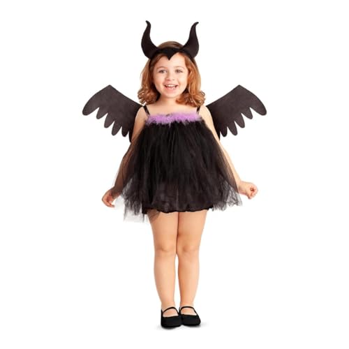 My Other Me Maleficent Babykostüm mit Haarreif, Kleid und Flügeln in Lila und Schwarz, Größe 7-12 Monate. Verwandeln Sie jeden Moment in ein dunkles Märchen My Other Me Maleficent Babykostüm mit Haarreif, Kleid und Flügeln in Lila und Schwarz, Größe 7-12 Monate. Verwandeln Sie jeden Moment in ein dunkles Märchen von My Other Me