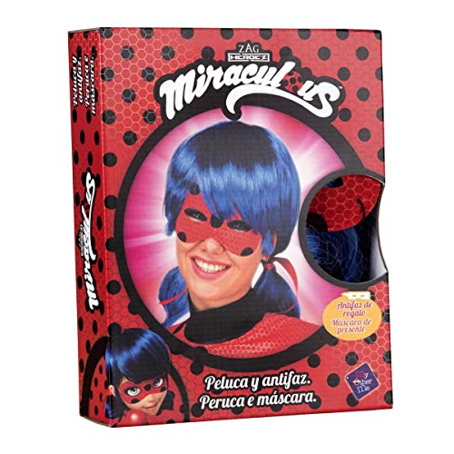My Other Me Me- Ladybug Lady Bug Perücke, mehrfarbig (230142) von My Other Me