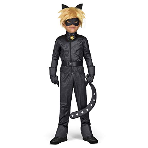 My Other Me Me- Miraculous Cat Noir Lady Bug Kostüm, schwarz, 6-8 Jahre, 231151 von My Other Me