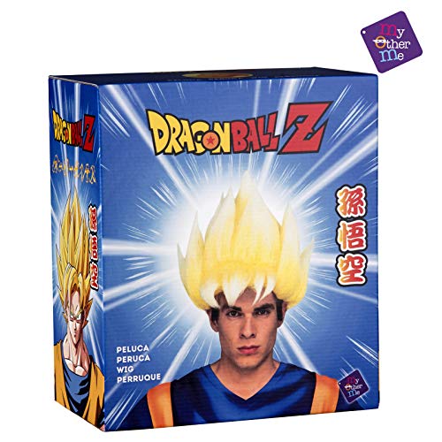 My Other Me Me- Saiyan Goku Dragon Ball Perücke, mehrfarbig (230124) von My Other Me