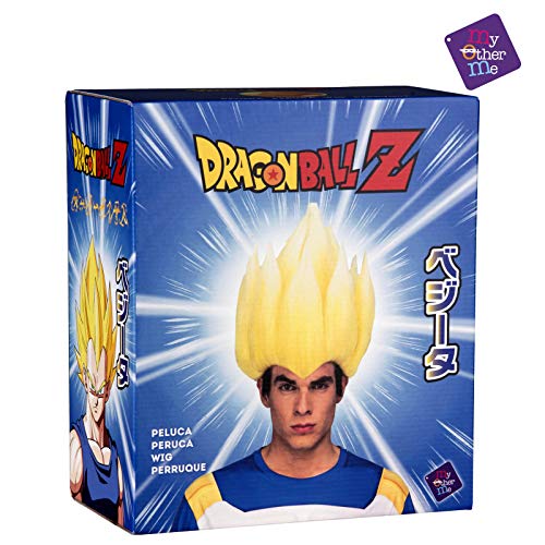 My Other Me Me- Saiyan Vegeta Dragon Ball Perücke, mehrfarbig (230126) von My Other Me