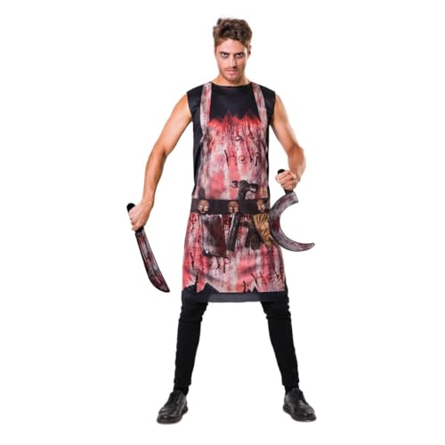 My Other Me Metzger-Kostüm für Erwachsene, Metzger-Kostüm, langärmelig, mit Zubehör, Schwarz und Rot, Größe M, perfekt für Halloween My Other Me Metzger-Kostüm für Erwachsene, Metzger-Kostüm, langärmelig, mit Zubehör, Schwarz und Rot, Größe M, perfekt für Halloween von My Other Me