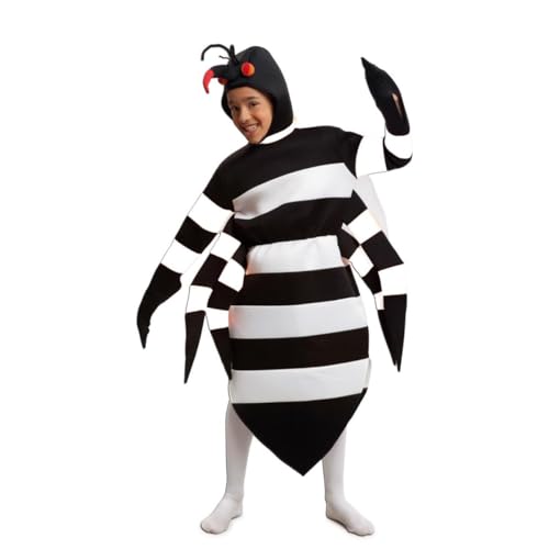 My Other Me Mückenkostüm für Kinder, Unisex, mit Kleid, Mütze und Flügeln, schwarz-weiß, Größe 5-6 Jahre, ideal für eine tolle Insektenparty My Other Me Mückenkostüm für Kinder, Unisex, mit Kleid, Mütze und Flügeln, schwarz-weiß, Größe 5-6 Jahre, ideal für eine tolle Insektenparty von My Other Me