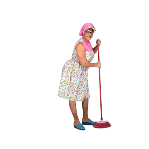 My Other Me Nachbarin-Kostüm für Erwachsene, Unisex, Größe M-L. Inklusive ärmellosem Blumenkleid, rosa Schal mit Blumenbesatz und großem Gesäß, bunt und lustig für jede Party My Other Me Nachbarin-Kostüm für Erwachsene, Unisex, Größe M-L. Inklusive ärmellosem Blumenkleid, rosa Schal mit Blumenbesatz und großem Gesäß, bunt und lustig für jede Party von My Other Me