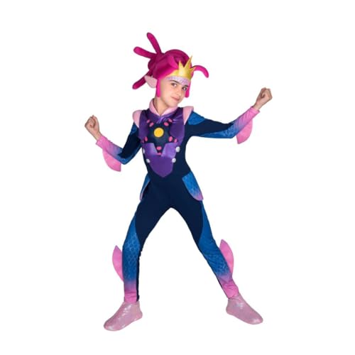My Other Me Prinzessinnenkostüm für Mädchen in Blau und Rosa, mit Stirnband, Overall und Stiefelstulpen, Größe 7-9 Jahre. Voller Magie und Farben bei Ihren lebhaftesten Abenteuern My Other Me Prinzessinnenkostüm für Mädchen in Blau und Rosa, mit Stirnband, Overall und Stiefelstulpen, Größe 7-9 Jahre. Voller Magie und Farben bei Ihren lebhaftesten Abenteuern von My Other Me