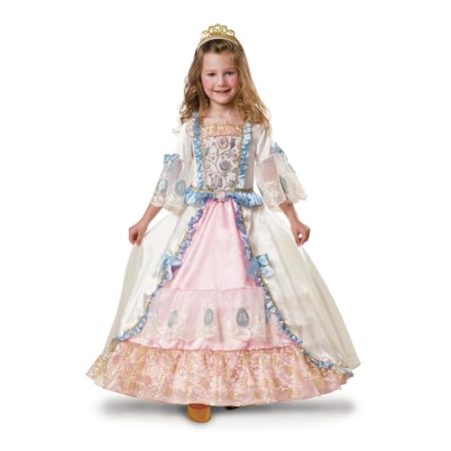 My Other Me Prinzessinnenkostüm für Mädchen in Weiß und Rosa, mit Kleid und Haarband, Größe 5-6 Jahre. Perfekt, um eine Fantasiewelt für jeden Anlass zu schaffen von My Other Me