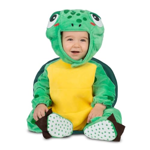 My Other Me Schildkröten-Kostüm für Babys, Unisex, mit Mütze, Overall, Schale und Söckchen, Grün und Gelb, Größe 12-24 Monate, ideal für Partys mit süßen Tieren My Other Me Schildkröten-Kostüm für Babys, Unisex, mit Mütze, Overall, Schale und Söckchen, Grün und Gelb, Größe 12-24 Monate, ideal für Partys mit süßen Tieren von My Other Me