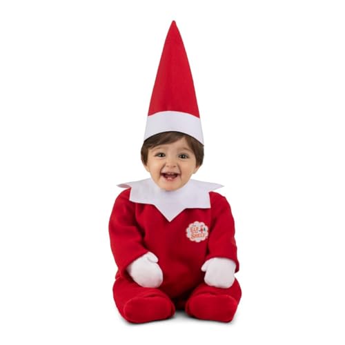 My Other Me Scout Elf-Kostüm für Babys, Unisex, mit Mütze, Overall und Fäustlingen, rot/weiß, Größe 24–36 Monate, perfekt für süße Weihnachtserinnerungen My Other Me Scout Elf-Kostüm für Babys, Unisex, mit Mütze, Overall und Fäustlingen, rot/weiß, Größe 24–36 Monate, perfekt für süße Weihnachtserinnerungen von My Other Me