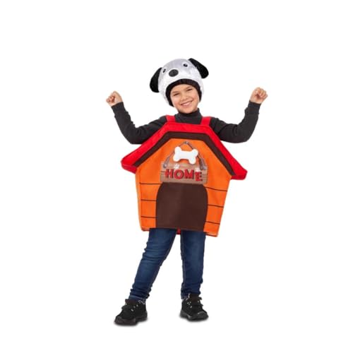 My Other Me Unisex-Hundehaus-Kostüm, inklusive Kleid mit Trägern und Hut in Braun, für Kinder von 3-4 Jahren, ein Hauch von Zärtlichkeit auf jeder Mottoparty My Other Me Unisex-Hundehaus-Kostüm, inklusive Kleid mit Trägern und Hut in Braun, für Kinder von 3-4 Jahren, ein Hauch von Zärtlichkeit auf jeder Mottoparty von My Other Me