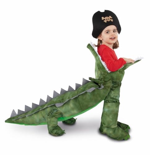 My Other Me Unisex-Kostüm Krokodil mit Hose, Mütze und Stiefelstulpen in Grau und Grün, für Babys, Größe 12-24 Monate. Tauchen Sie ein in das Abenteuer der sieben Meere! My Other Me Unisex-Kostüm Krokodil mit Hose, Mütze und Stiefelstulpen in Grau und Grün, für Babys, Größe 12-24 Monate. Tauchen Sie ein in das Abenteuer der sieben Meere! von My Other Me