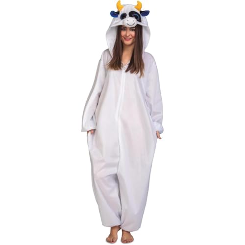 My Other Me Unisex-Pyjama-Kostüm mit weißer Kapuze, für Kinder, Unisex, Größe 10-12 Jahre. Perfekt für eine lustige und originelle Pyjama-Party My Other Me Unisex-Pyjama-Kostüm mit weißer Kapuze, für Kinder, Unisex, Größe 10-12 Jahre. Perfekt für eine lustige und originelle Pyjama-Party von My Other Me
