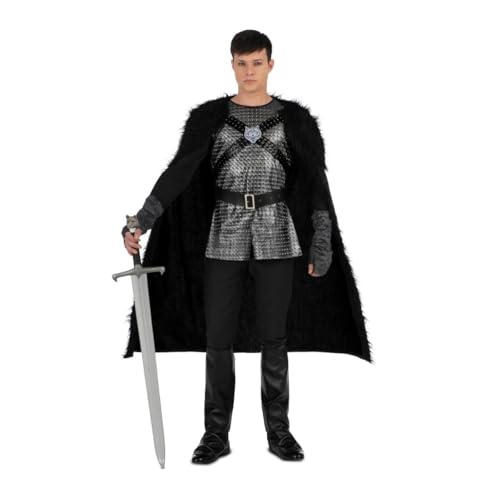 My Other Me Vikinger-Kostüm für Erwachsene, Schwarz, mit Umhang mit Korrektur, Tunika, Gürtel, Fäustlinge und Stiefelstulpen Größe S. Spüren Sie die Kraft des Nordens bei jedem Schritt My Other Me Vikinger-Kostüm für Erwachsene, Schwarz, mit Umhang mit Korrektur, Tunika, Gürtel, Fäustlinge und Stiefelstulpen Größe S. Spüren Sie die Kraft des Nordens bei jedem Schritt von My Other Me