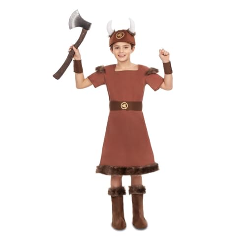 My Other Me Wikinger-Kostüm für Jungen, braun, mit Hut, Kleid, Gürtel, Handgelenkstulpen und Stiefelstulpen. Verwandeln Sie sich in einen echten skandinavischen Krieger, Größe 3-4 Jahre My Other Me Wikinger-Kostüm für Jungen, braun, mit Hut, Kleid, Gürtel, Handgelenkstulpen und Stiefelstulpen. Verwandeln Sie sich in einen echten skandinavischen Krieger, Größe 3-4 Jahre von My Other Me