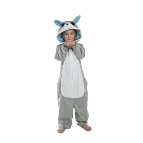 My Other Me Wolf-Pyjama-Kostüm für Kinder, Unisex, mit Kapuze, weiß und grau, Größe 5-6 Jahre. Befreien Sie Ihre wilde Seite bei jedem Abenteuer My Other Me Wolf-Pyjama-Kostüm für Kinder, Unisex, mit Kapuze, weiß und grau, Größe 5-6 Jahre. Befreien Sie Ihre wilde Seite bei jedem Abenteuer von My Other Me