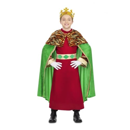 My Other Me Zaubererkostüm für Kinder, mit Umhang, Tunika und Gürtel in Rot und Grün, Größe 7-9 Jahre. Wählen Sie diesen Anzug für ein magisches und besonderes Weihnachten My Other Me Zaubererkostüm für Kinder, mit Umhang, Tunika und Gürtel in Rot und Grün, Größe 7-9 Jahre. Wählen Sie diesen Anzug für ein magisches und besonderes Weihnachten von My Other Me
