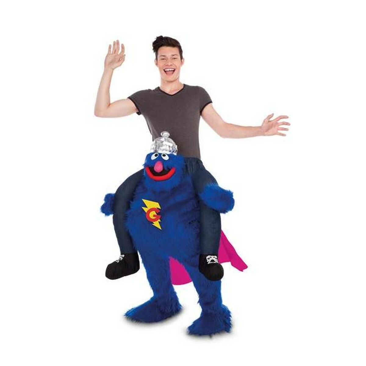 Verkleidung für Erwachsene My Other Me Blau Einheitsgröße Monster Verkleidung für Erwachsene My Other Me Blau Einheitsgröße Monster von My Other Me