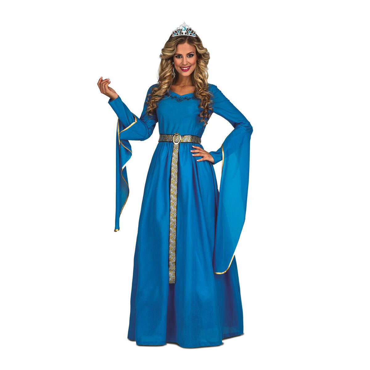 Verkleidung für Erwachsene My Other Me Blau Mittelalterliche Prinzessin XL Verkleidung für Erwachsene My Other Me Blau Mittelalterliche Prinzessin XL von My Other Me
