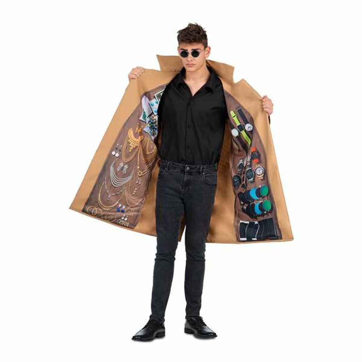 Verkleidung für Erwachsene My Other Me Einheitsgröße Verkäufer von Straperlo Braun Verkleidung für Erwachsene My Other Me Einheitsgröße Verkäufer von Straperlo Braun von My Other Me