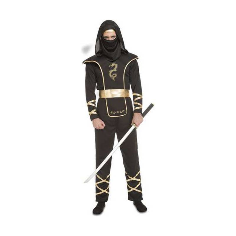 Verkleidung für Erwachsene My Other Me Schwarz Ninja von My Other Me