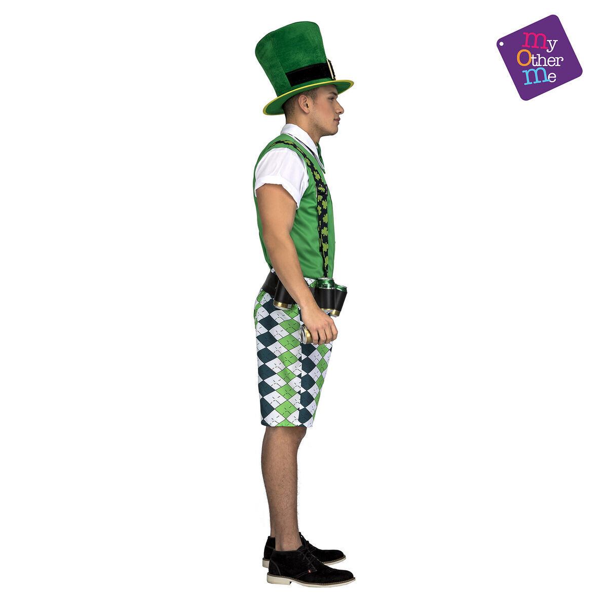 Verkleidung für Erwachsene My Other Me St. Patricks grün 5 Stücke von My Other Me