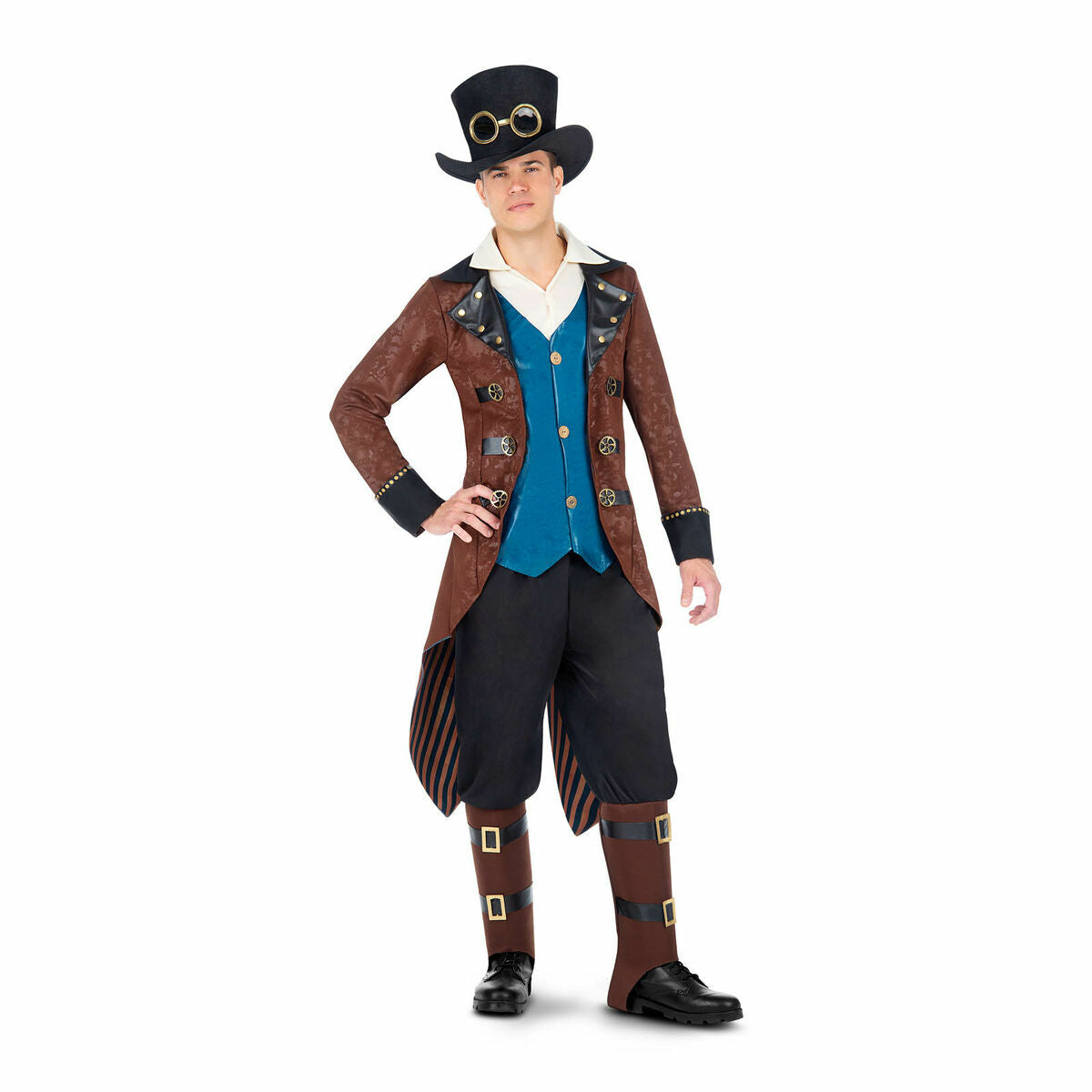 Verkleidung für Erwachsene My Other Me Steampunk 3 Stücke Bunt Verkleidung für Erwachsene My Other Me Steampunk 3 Stücke Bunt von My Other Me
