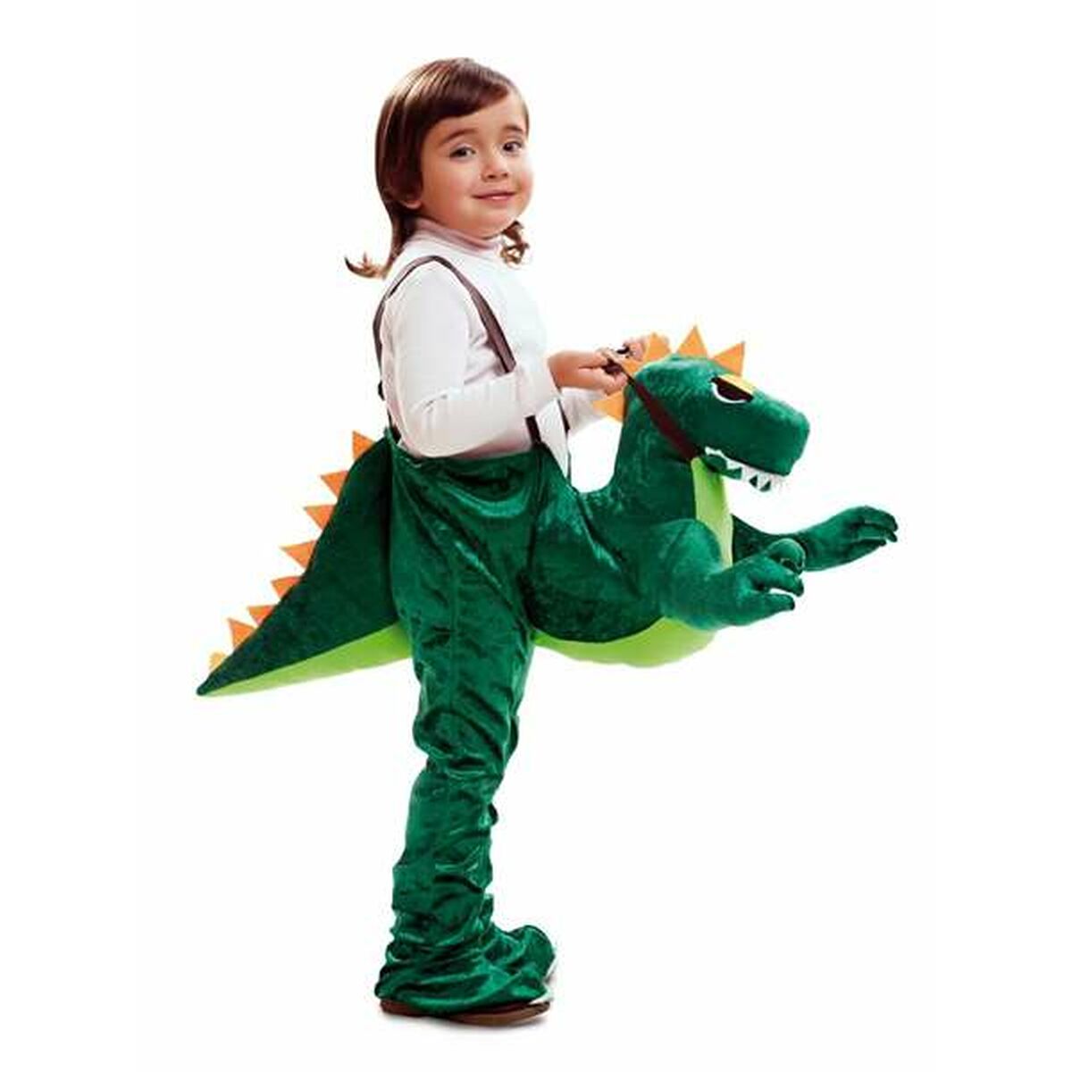 Verkleidung für Kinder My Other Me Dino Rider grün Verkleidung für Kinder My Other Me Dino Rider grün von My Other Me