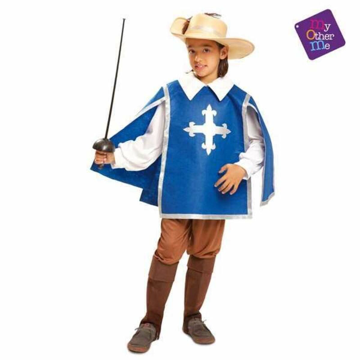 Verkleidung für Kinder My Other Me Musketier Blau Verkleidung für Kinder My Other Me Musketier Blau von My Other Me