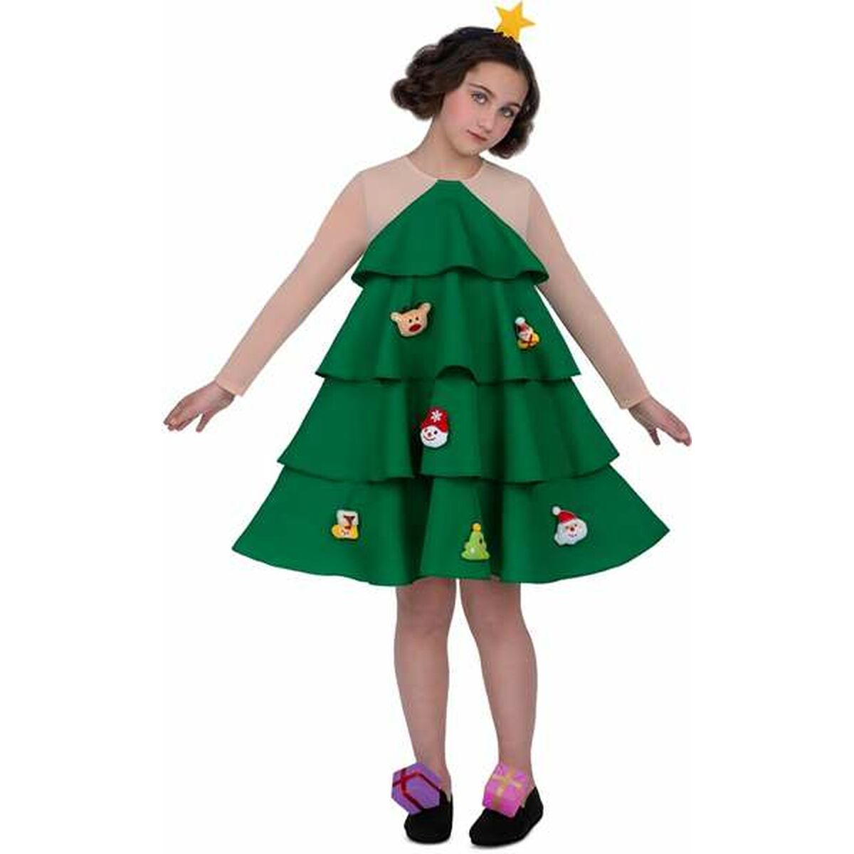 Verkleidung für Kinder My Other Me grün Weihnachtsbaum M 5-6 Jahre Verkleidung für Kinder My Other Me grün Weihnachtsbaum M 5-6 Jahre von My Other Me