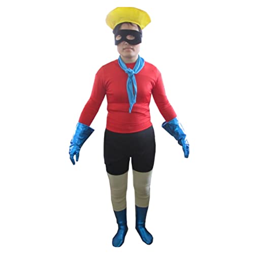Barnacle Boy Spandex-Kostüm für Erwachsene, Größe XS, Mehrfarbig, X-Small Barnacle Boy Spandex-Kostüm für Erwachsene, Größe XS, Mehrfarbig, X-Small von My Party Shirt