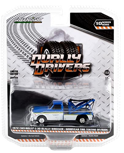 Greenlight 46100-B Dually Drivers Serie 10-1972 Chevy C-30 Dual Wrecker – Reifentestabteilung 1:64 Druckguss Greenlight 46100-B Dually Drivers Serie 10-1972 Chevy C-30 Dual Wrecker – Reifentestabteilung 1:64 Druckguss von My Pet Elephant