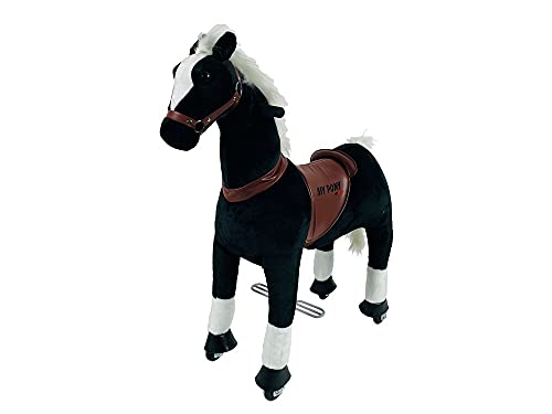 My Pony Reiten auf Pferd Spielzeug Plüsch Lauftier Schwarzes Pferd für 3-6 Jahre My Pony Reiten auf Pferd Spielzeug Plüsch Lauftier Schwarzes Pferd für 3-6 Jahre von My Pony