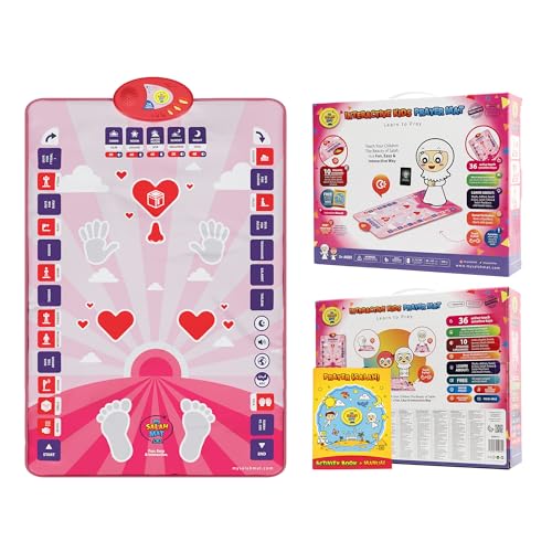 My Salah Mat for Kids – Intelligenter interaktiver Gebetsteppich zum Lernen von Salah, Sura, Wudu und Duas – islamische Gebetsmatte mit 10 Sprachen, Salah-Übersetzung, gepolstert mit 25 Touch-Tasten My Salah Mat for Kids – Intelligenter interaktiver Gebetsteppich zum Lernen von Salah, Sura, Wudu und Duas – islamische Gebetsmatte mit 10 Sprachen, Salah-Übersetzung, gepolstert mit 25 Touch-Tasten von My Salah Mat