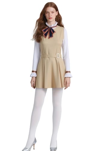 Erwachsenenkostüm Megan 2 mit Strumpf-Outfit, Halloween, perfekt für Horror-Fans von My Sky