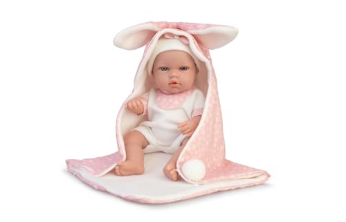 My Sweet Love - Real Baby Girl mit rosa Decke, Neugeborene Babypuppe 33 cm und Harter Körper, gestrickte Kleidung und Accessoires wie Decke mit Ohren, 2 Jahre, Berühmt My Sweet Love - Real Baby Girl mit rosa Decke, Neugeborene Babypuppe 33 cm und Harter Körper, gestrickte Kleidung und Accessoires wie Decke mit Ohren, 2 Jahre, Berühmt von My Sweet Love