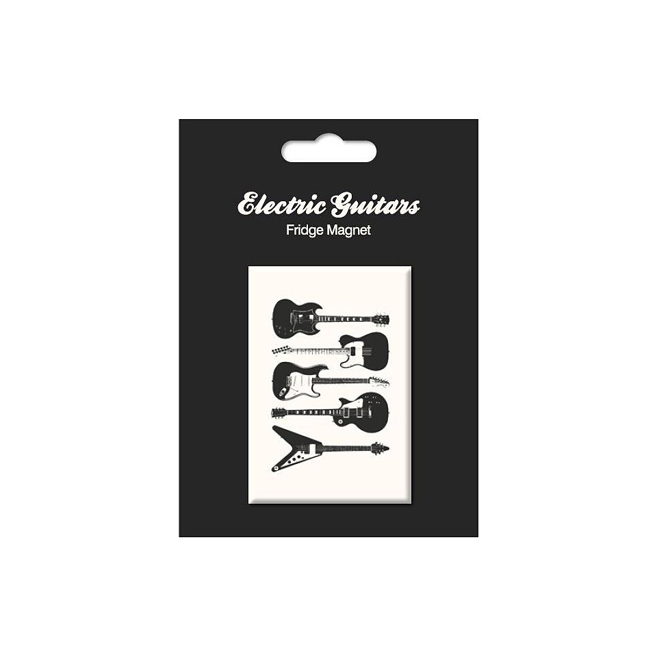My World Fridge Magnet - Vintage Guitars Dekomagnet My World Fridge Magnet - Vintage Guitars Dekomagnet von My World