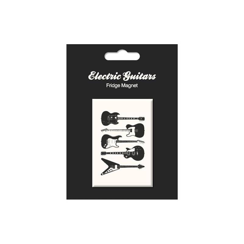 My World Fridge Magnet - Vintage Guitars Dekomagnet von My World