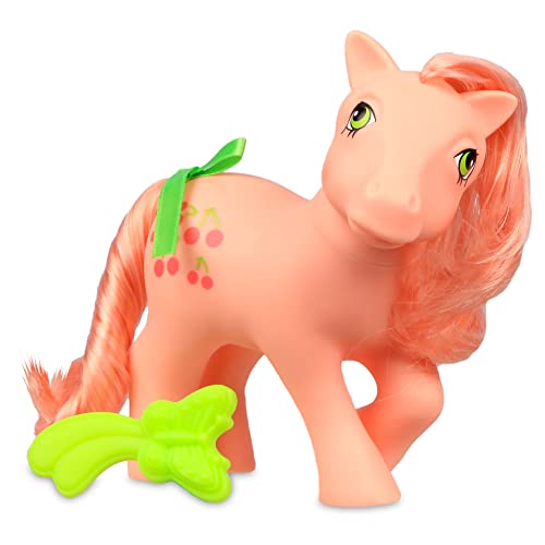 Kirschblüte Klassisches Pony, My Little Pony, Basic Fun, 35287, sammelbares Vintage-Pferde-Spielzeug für Kinder, Einhorn-Spielzeug für Jungen und Mädchen ab 3 Jahren von Basic Fun