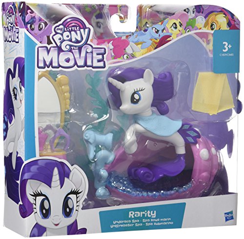 Hasbro My Little Pony C1829ES0 Movie Unterwasser Spielset Rarity von My Little Pony