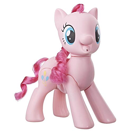 My Little Pony Kicherspaß Pinkie Pie – 20 cm großes interaktives Spielzeug mit Geräuschen und Bewegung, für Kinder ab 3 Jahren von My Little Pony