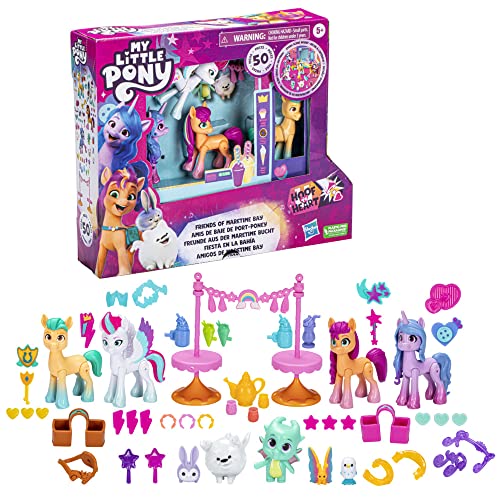 My Little Pony – Entdecke Dein Ponyfunkeln Freunde aus der Maretime Bucht, 4 Ponyfiguren und Accessoires, für Kids ab 5 My Little Pony – Entdecke Dein Ponyfunkeln Freunde aus der Maretime Bucht, 4 Ponyfiguren und Accessoires, für Kids ab 5 von My Little Pony