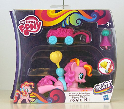 My little Pony - Rainbow Power - Zoom´n Go - Hüpfspaß - Pinkie Pie - fliegendes Pony mit Wagen My little Pony - Rainbow Power - Zoom´n Go - Hüpfspaß - Pinkie Pie - fliegendes Pony mit Wagen von My Little Pony