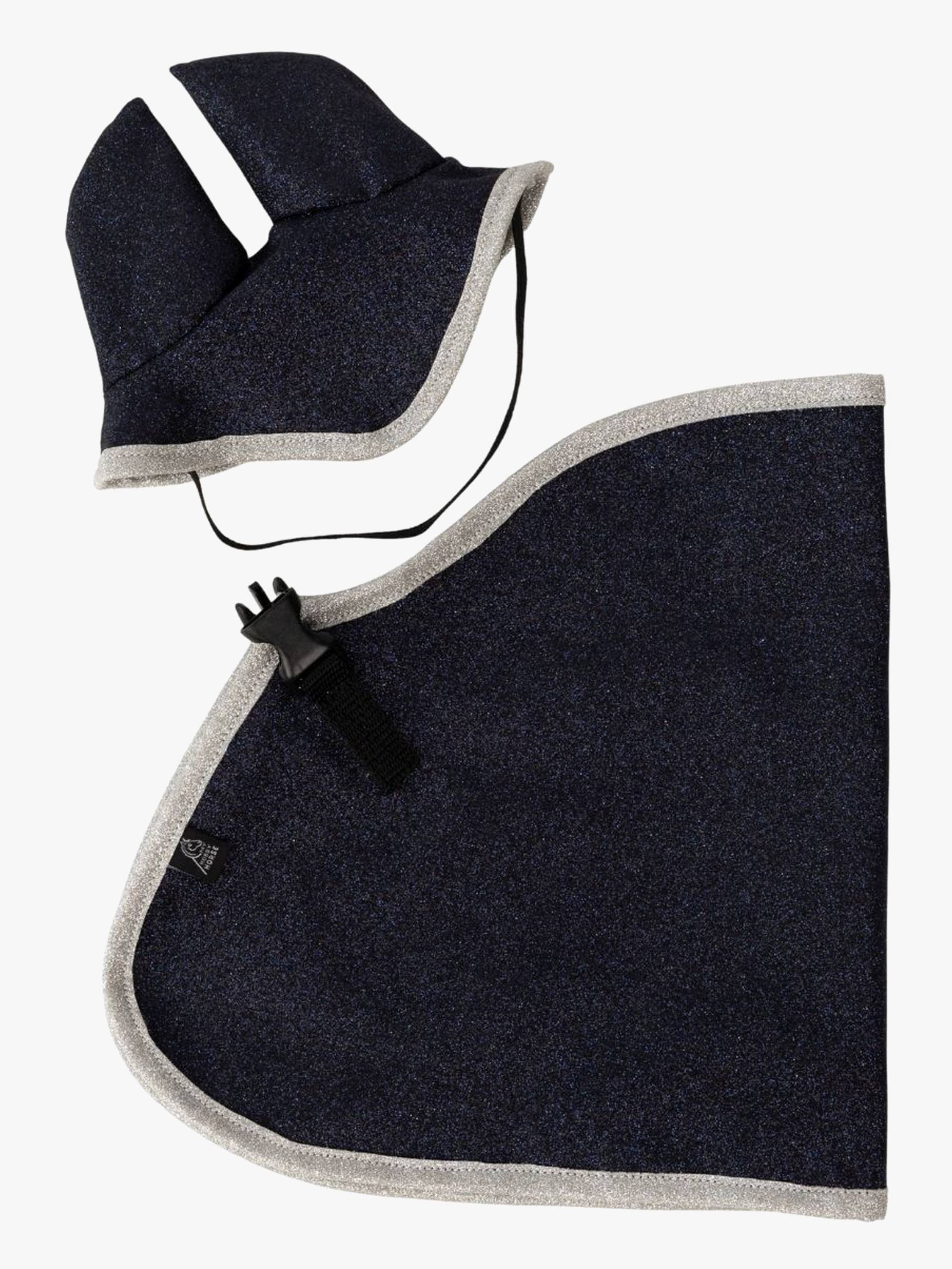 My Hobby Horse Decke &  Haube Glitzer, Marineblau von MyHobbyHorse